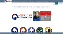 Desktop Screenshot of american-restoration.com