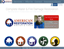 Tablet Screenshot of american-restoration.com